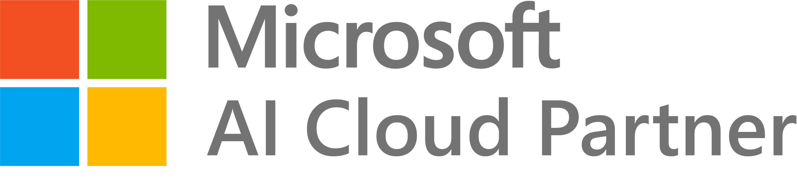 Microsoft AI Cloud Partner logo@3x